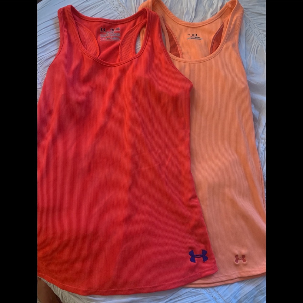Two Under Armour Workout Tank Tops